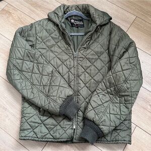 Vintage 60s Oakbrook Sportswear Sears Roebuck and Co Quilted Nylon Liner Jacket